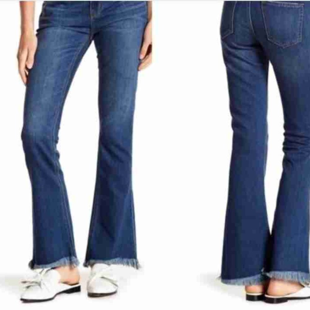 NWT Current Elliott The Flip Flop Denim Jeans - Picture 2 of 9